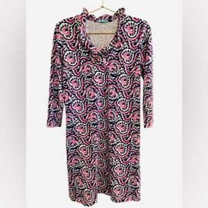 J McLaughlin Paisley Long Sleeve Dress